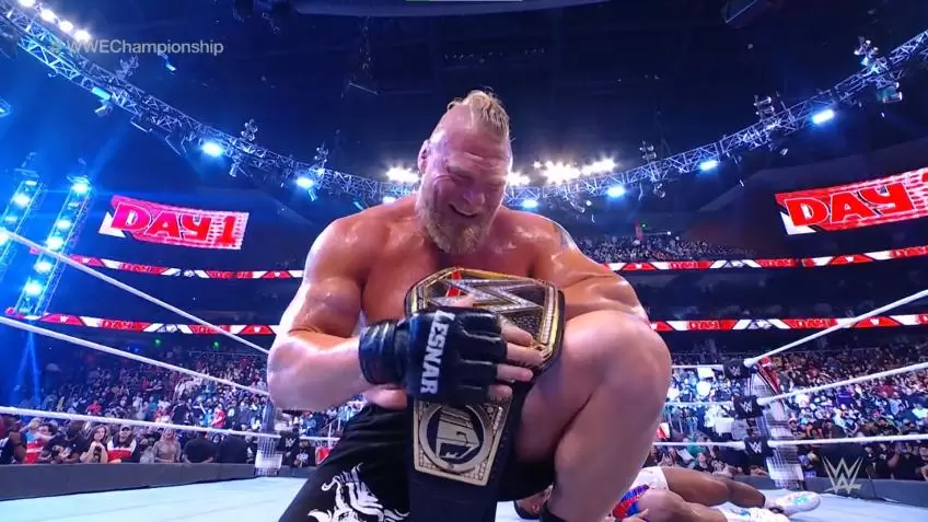 Royal Rumble: Brock Lesnar won the Royal Rumble match