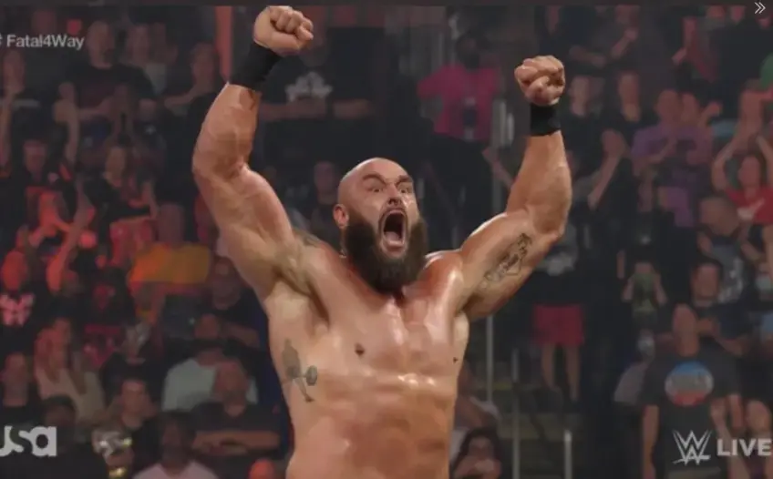 Watch: Braun Strowman surprises everyone after his WWE release
