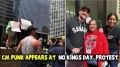 CM Punk joins 'No Kings Day' protest in Chicago