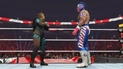 Nia Jax pulls off Rey Mysterio’s move
